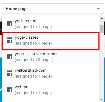yoga-classes page